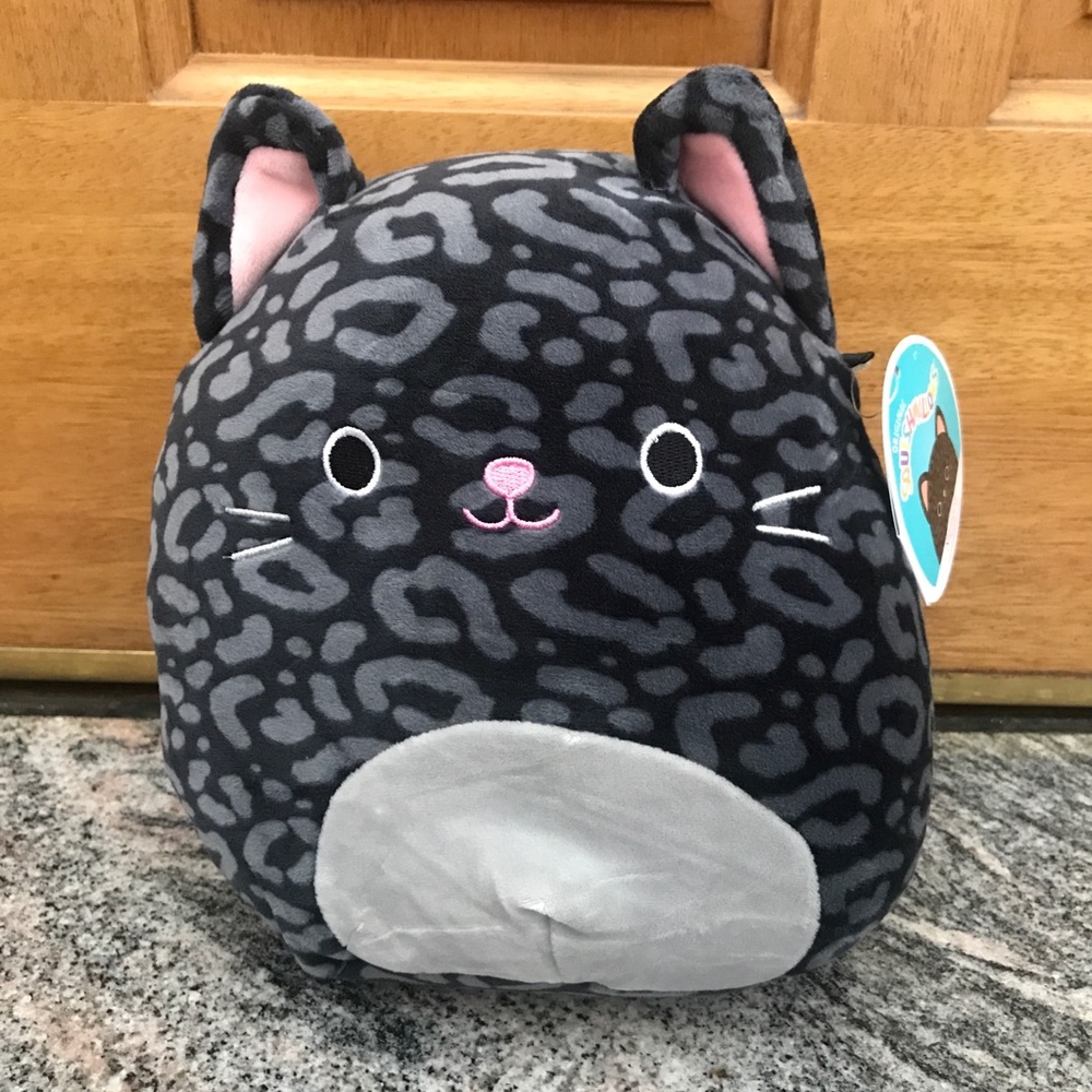 Squishmallow 8 Inch Xiomara Black Panther Cat NWT